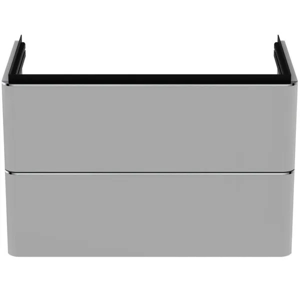 Ideal Standard Waschtisch-Unterschrank Adapto, 2 Ausz., 770x417x490mm, Hgl. weiß lackiert