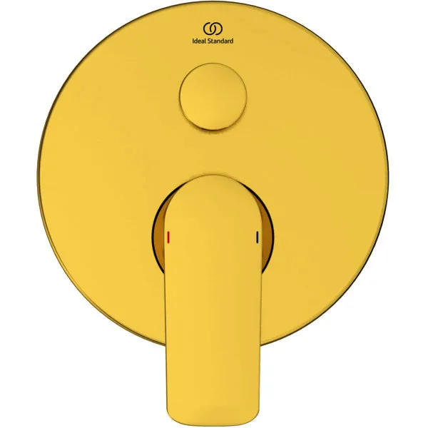 Ideal Standard Badearmatur UP Connect Air, BS2, Rosette d:163mm, Brushed Gold