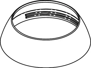 Ideal Standard Kappe M38x1,5 für Waschtisch, Chrom – Bild 1