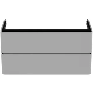 Ideal Standard Waschtisch-Unterschrank Adapto, 2 Ausz., 970x417x490mm, Hgl. weiß lackiert – Bild 1