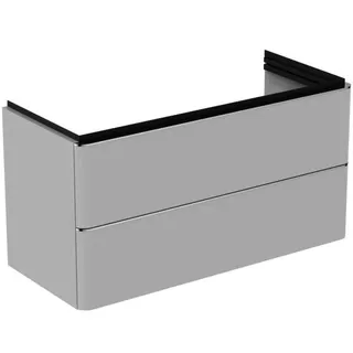 Ideal Standard Waschtisch-Unterschrank Adapto, 2 Ausz., 970x417x490mm, Hgl. weiß lackiert – Bild 2