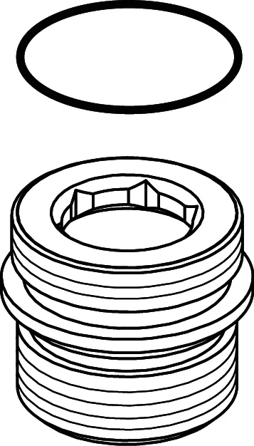 Ideal Standard Nippel M22x1/G1/2 Set Chrom