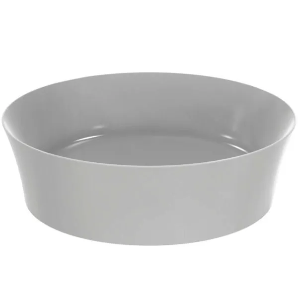 Ideal Standard Schale Ipalyss, ohne Hahnloch, ohne Überlauf, 400x400x120mm, Seidenweiß