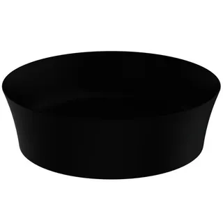 Ideal Standard Schale Ipalyss, ohne Hahnloch, ohne Überlauf, 400x400x120mm, Schwarz Matt – Bild 1