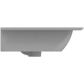 Ideal Standard Möbeldoppelwaschtisch Connect Air, je 1 Hahnloch, mit Überlauf, 1240x460x165mm, Weiß – Bild 2