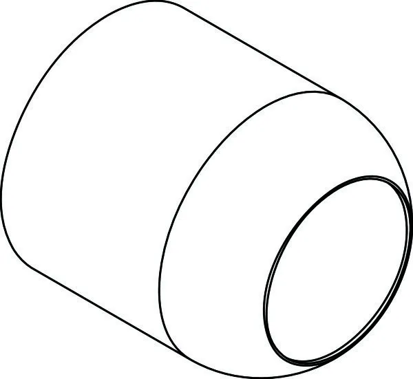IS Abdeckkappe A960048, Chrom