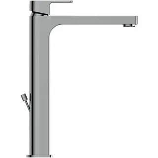 IS WT-Armatur Edge, m.verl. Sockel, 5 l/min., m.Ablgarn., Ausld.165mm, Chrom