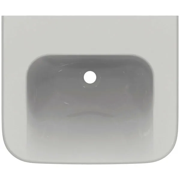 Ideal Standard Waschtisch Contour 21, ohne Hahnloch, ohne Überlauf, unterfahrbar, 650x555x175mm, Weiß