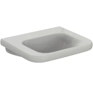 Ideal Standard Waschtisch Contour 21, ohne Hahnloch, ohne Überlauf, unterfahrbar, 650x555x175mm, Weiß – Bild 4