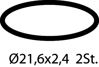 Ideal Standard O-Ring, 21,6X2,4, 2 Stück