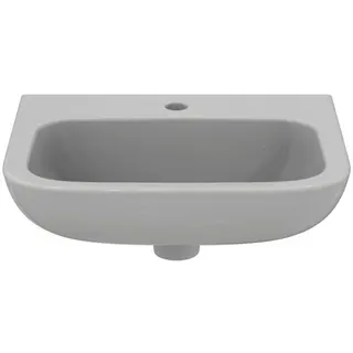IS Handwaschbecken Contour 21, 1 Hl., o.Ül., 500x420x195mm, Weiß