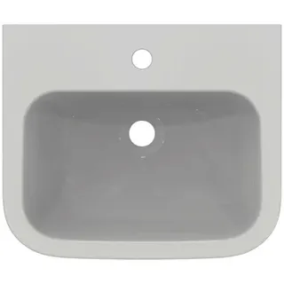 Ideal Standard Handwaschbecken Contour 21, 1 Hahnloch, ohne Überlauf, 500x420x195mm, Weiß – Bild 4