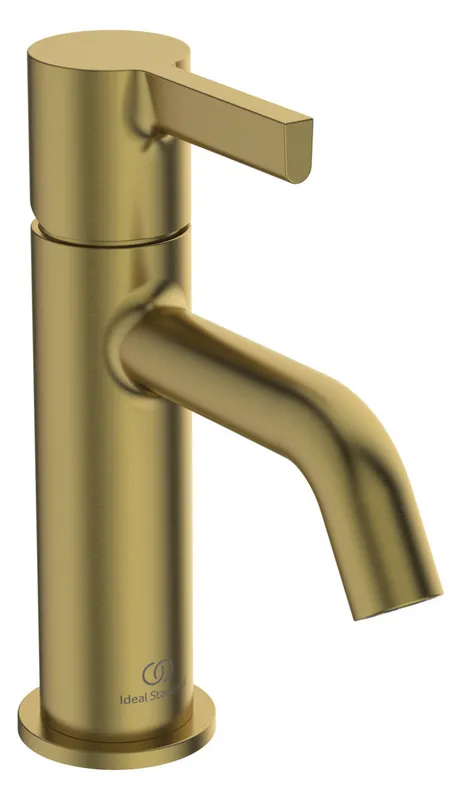 Ideal Standard Waschtischarmatur JOY, o.Ablgarn., Ausld.110mm, Brushed Gold