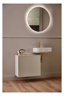 Ideal Standard Waschtischarmatur JOY, o.Ablgarn., Ausld.110mm, Brushed Gold – Bild 5