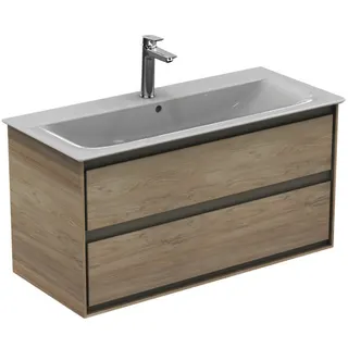 Ideal Standard MWT-Unterschrank Connect Air,2 Ausz., 1000x440x517mm,PinieHellDek.u.Beige matt – Bild 1