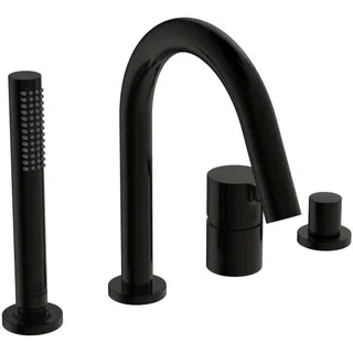 Ideal Standard 4-Loch Wannenrandarm. JOY, m.Auslauf, Stab-HB u.Umsteller, Magnetic Grey – Bild 2