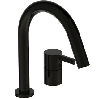 Ideal Standard 4-Loch Wannenrandarm. JOY, m.Auslauf, Stab-HB u.Umsteller, Magnetic Grey – Bild 5
