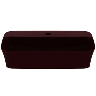 Ideal Standard Schale Ipalyss, 1 Hahnloch, mit Überlauf, 550x380x145mm, Granatapfel