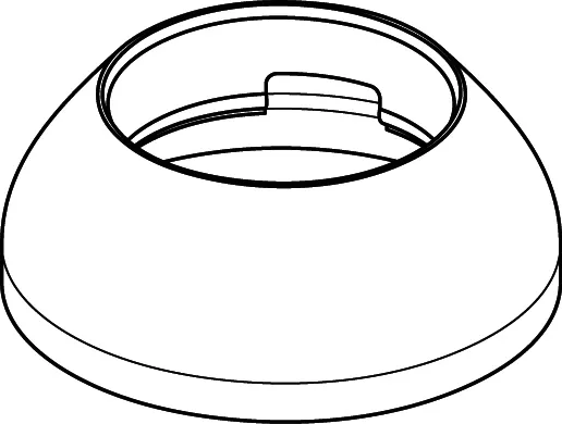 IS Abdeckkappe, A860979AA, Chrom