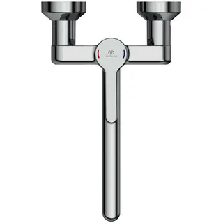 Ideal Standard Wand-Waschtisch-Armatur Ceraplus 5l/min. Ausld.250mm absp.S-Anschlüsse Chrom – Bild 2