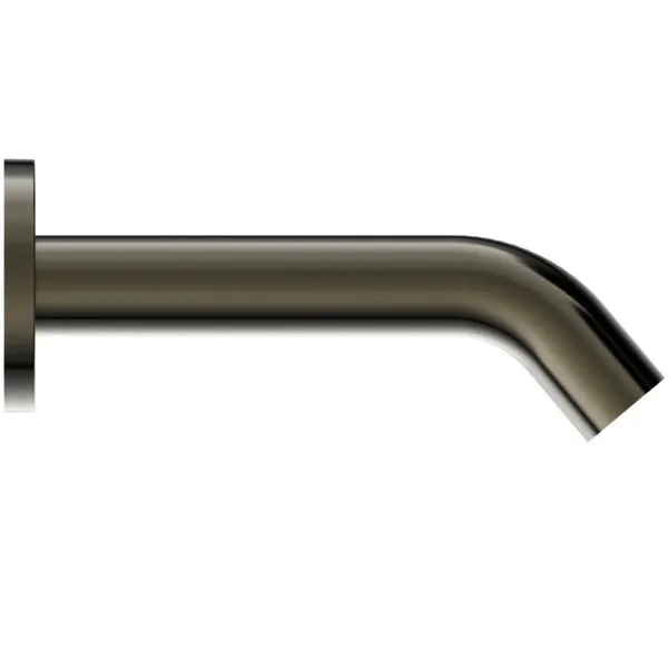 Ideal Standard Wandauslauf JOY, Ausld.160mm, m.eckiger Rosette, Silver Storm