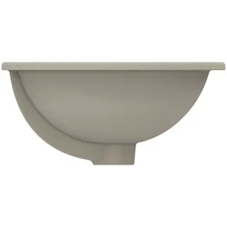 Ideal Standard Unterbauwaschtisch Connect, oval, ohne Hahnloch, mit Überlauf, 550x380x175mm, Weiß – Bild 2