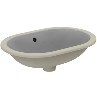 Ideal Standard Unterbauwaschtisch Connect, oval, ohne Hahnloch, mit Überlauf, 550x380x175mm, Weiß – Bild 4