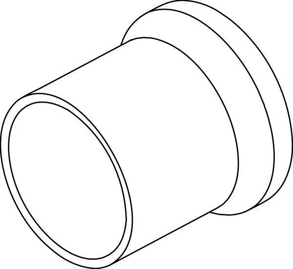 IS Zugknopf M4, A963537, Chrom