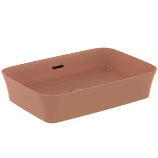 Ideal Standard Schale Ipalyss, ohne Hahnloch, mit Überlauf, 550x380x145mm, Nude – Bild 3