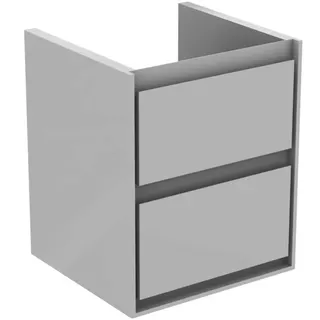 Ideal Standard Waschtisch-USchrank Connect Air Cube,2 Ausz., 430x402x517mm, Weiß gl.u.matt – Bild 1