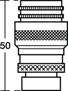 Ideal Standard Schnellkupplung Ceraplus 2, G1/2, Chrom – Bild 2