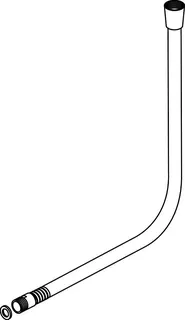 Ideal Standard JADO Schlupfbrauseschlauch 1750mm Gold – Bild 3