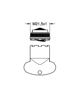 GROHE Mousseur 48480 Außengewinde integriert M 21,5x1 – Bild 4