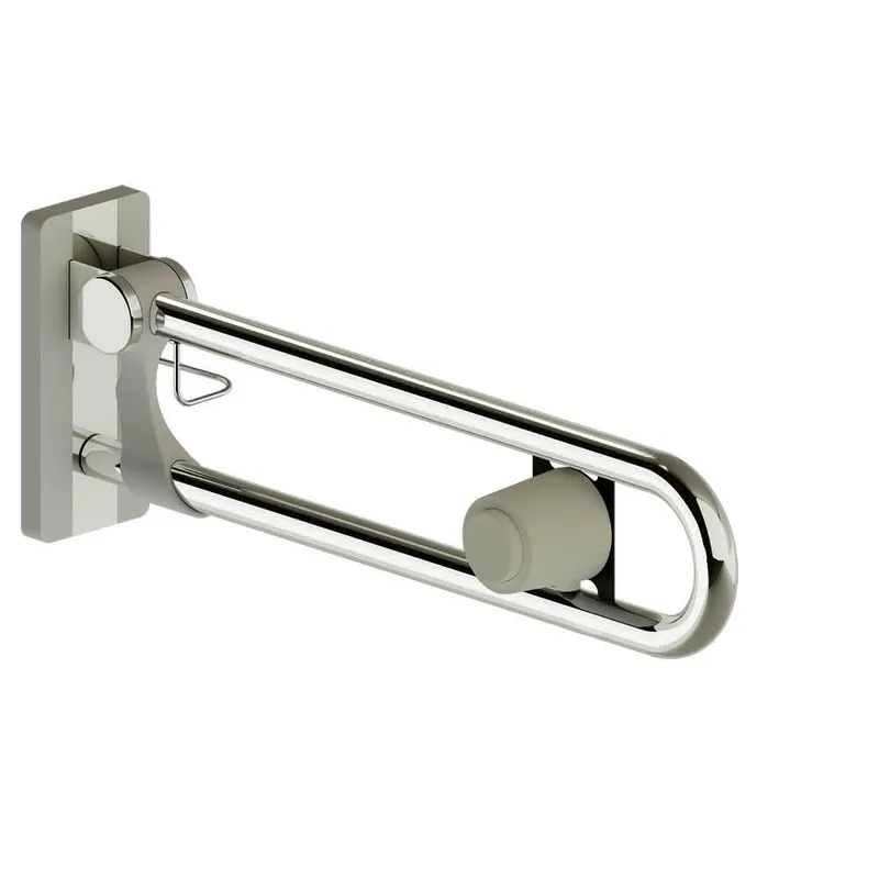 LEH Klappgriff+ Pneumatikausl. Funktion 32/850x141x250 li. Edelst. fingergrip