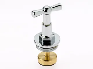 BENDER Oberteil m.Knebel Typ 1206 DN 20 Rückschlagkegel, mattchrom