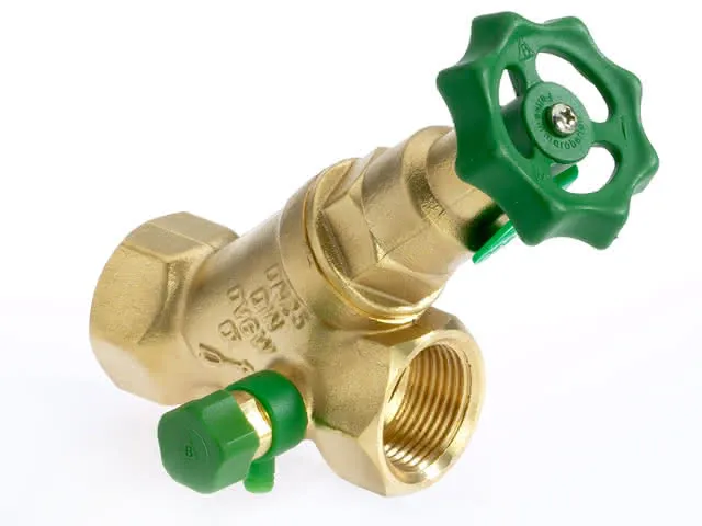 comfort-KFR-Ventil nichtsteigend mit Entleerung DN 40 (11/2") aus Messing
