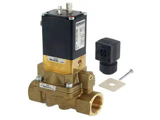 BENDER Magnetventil stroml. geschl.Typ7 0,2-10bar,IP65,EPDM.,90C,DN13 24V50HzAC
