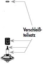 BENDER Verschleissteilesatz zu Typ1 0,1-10bar,DN10+DN15,24/230V50HzAC