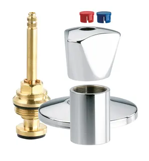 BENDER UP-OT- Typ 2250 DN 15 Hülse verchr, Roset. verchr, Innenobert.