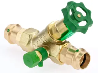 BENDER KFR Freistromven. Typ 1683 DN 20 beidseit. Viega Pressnip. nstg. m. Entl