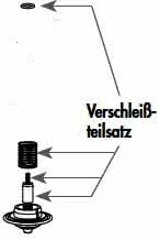BENDER Verschleissteilesatz zu Typ1 0,1-10bar,DN32,24/230V50HzAC