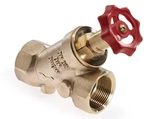 BENDER Freistromv.Rotguss Typ 3501 DN 15 DIN 3502, o.Entl.,Oberteil nichtsteigend