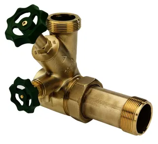 BENDER Abzweig-T-Ventil Typ 4010 DN 32 Zugang DN32 Abgang DN32