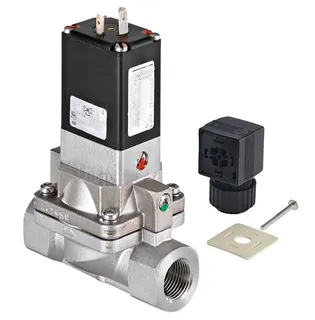 BENDER Magnetv. stroml. geschl.Typ7VA 0,2-10bar,IP65,EPDM,90C,DN13 230V50HzAC