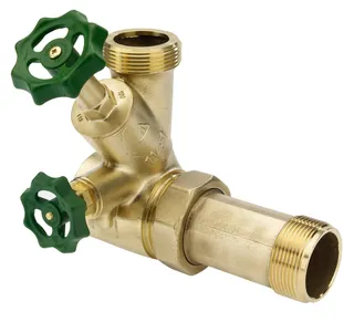 BENDER Abzweig-T-Ventil Typ 4020 DN 40 Zugang DN40 Abgang DN40