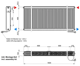 ATEC eVENT Austausch Tieftemp.-Heizk. 4-Loch 550x1600 RAL 9016 – Bild 2