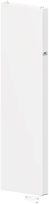 ATEC eVENT Vertikal Plan Tieftemp-Heizk. mit Mittelanschl. 1800x500 RAL 9016