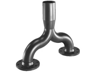 GRUNDFOS Zubehör für Hebeanlagen Vereinigungsrohr 2xDN80 PN10 1x80mm