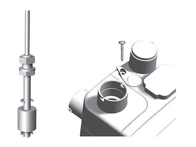 GRUNDFOS Zubehör f.Schmutz-/Abwasserpum. Magnetschwimmerschalter Leitungsläng.10m