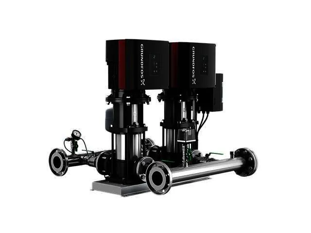 GRUNDFOS Druckerhöhungsanlage HYDRO MULTI-E 2CRIE15-2 PN10 400V 3kW